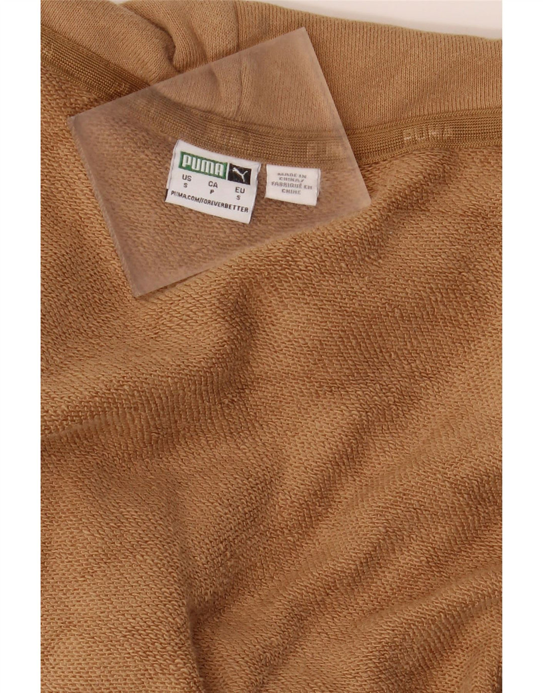 Felpa con cappuccio oversize da donna PUMA UK 10 piccola marrone