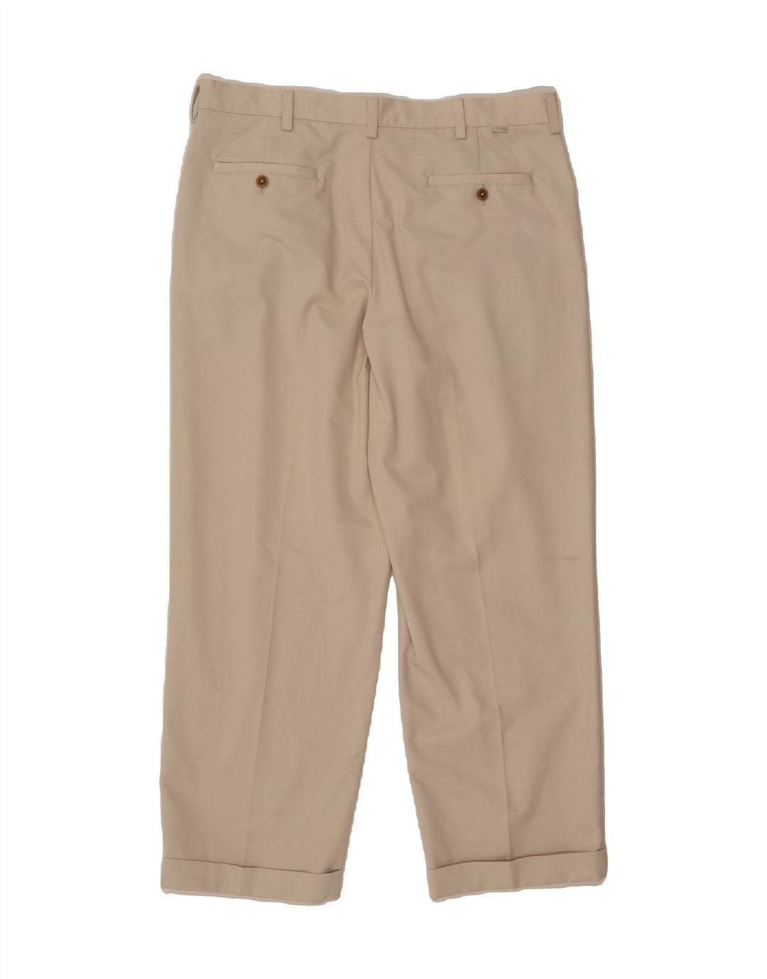 IZOD Mens Pegged Chino Trousers W36 L29 Off White Cotton Vintage Izod and Second-Hand Izod from Messina Hembry 