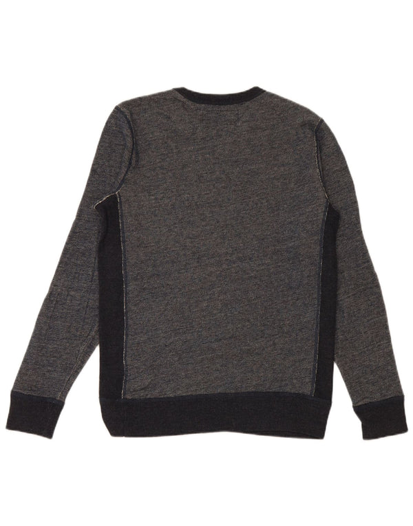 RALPH LAUREN Felpa con grafica da uomo Maglione piccolo in cotone blu navy