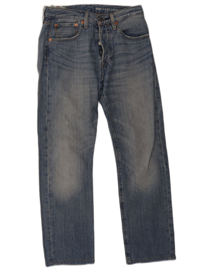 Jeans dritti Levi's 501 da donna W28 L27 cotone blu