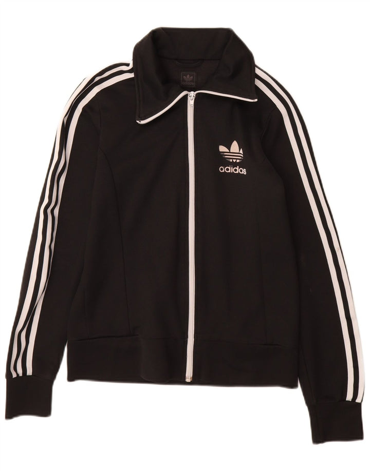 Giacca da ginnastica da donna Adidas EU 34 XS cotone nero