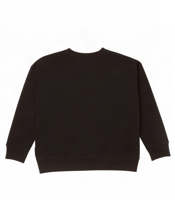 Felpa con grafica Dumbo da donna Zara UK 16 grande cotone nero