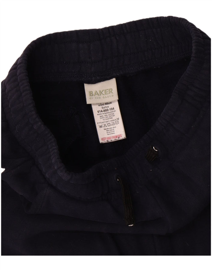 Ted Baker Pantaloni da tuta con grafica da ragazzo Joggers 7-8 anni Blu navy