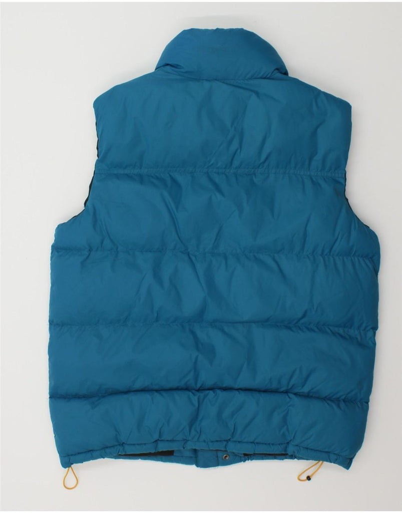 CATERPILLAR Mens Padded Gilet UK 40 Large Blue Polyester Vintage Caterpillar and Second-Hand Caterpillar from Messina Hembry 