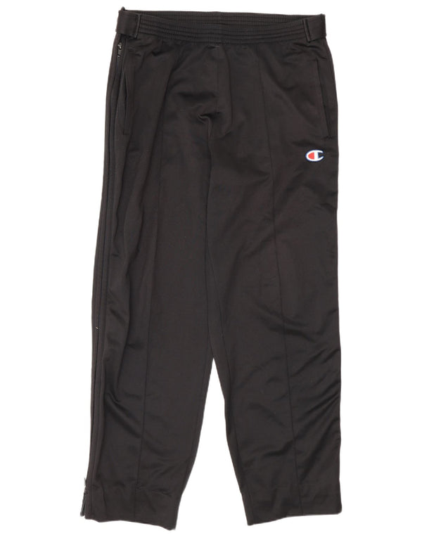 Pantaloni da tuta da uomo Champion in poliestere nero medio