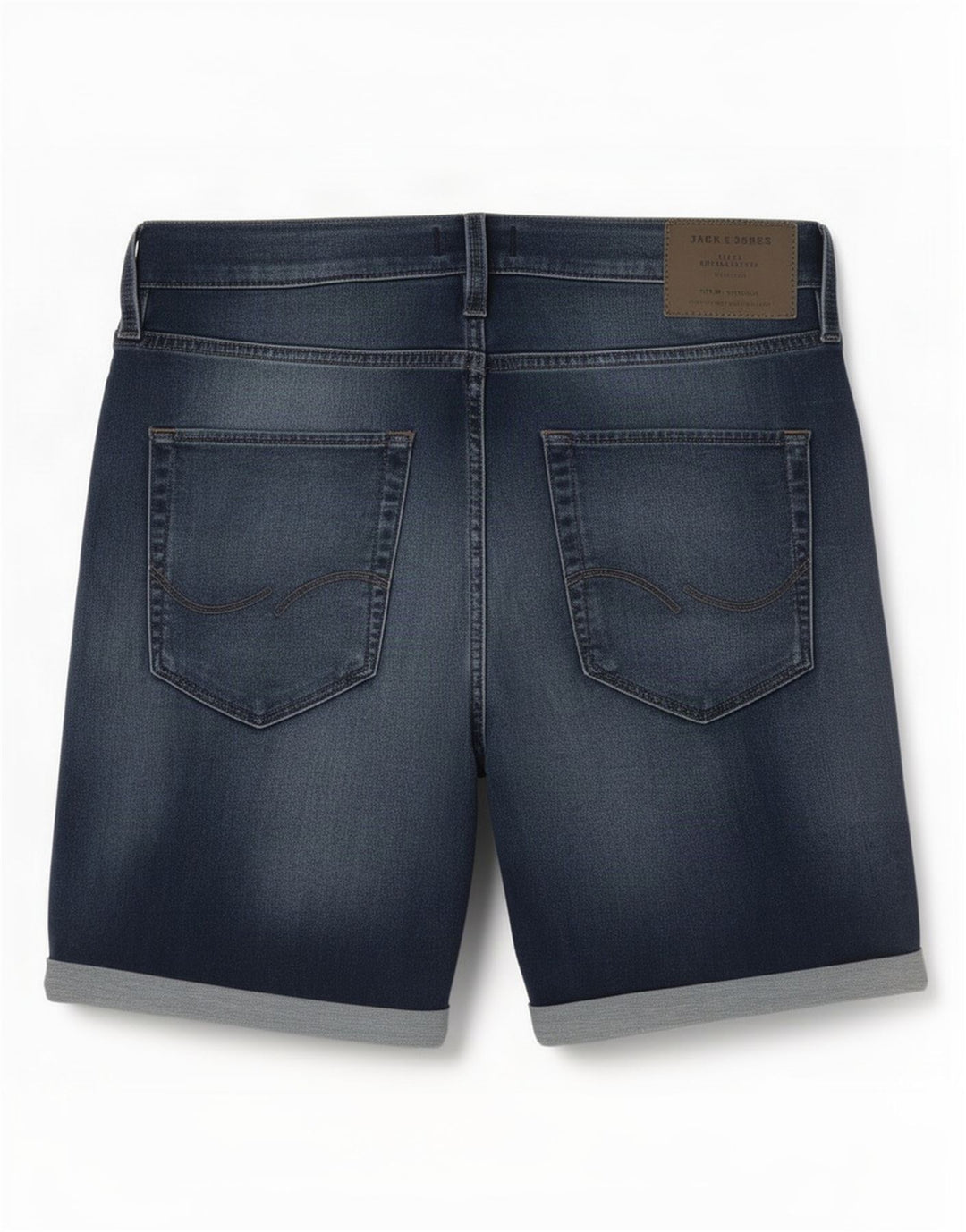 Pantaloncini di jeans da uomo Jack & Jones piccoli W32 in cotone blu