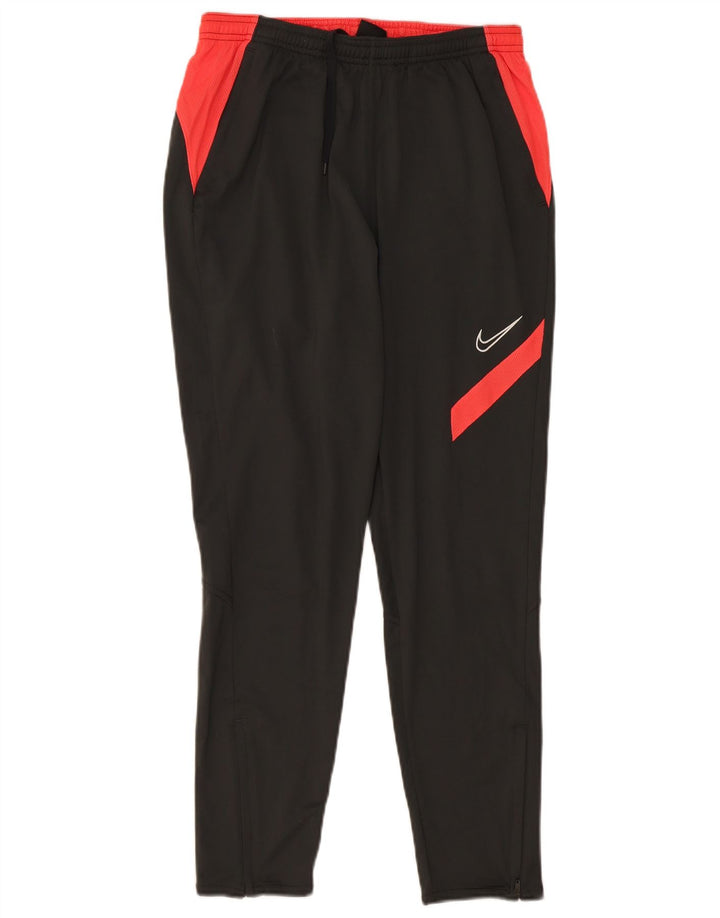 Pantaloni da tuta Nike Dri Fit da uomo in poliestere color block grigio medio