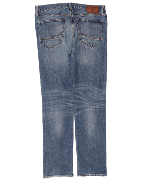 Jeans dritti da uomo Tommy Hilfiger W34 L32 Blu