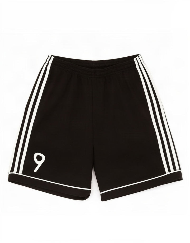 Pantaloncini sportivi Adidas Climalite Graphic da uomo in poliestere nero medio