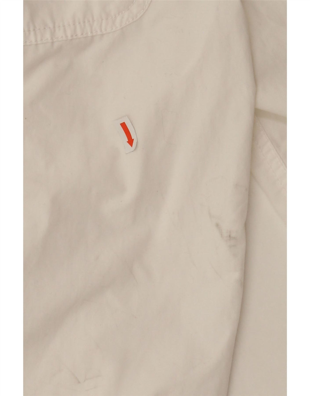 NIKE Womens Casual Shorts UK 10 Small W30  White Polyester Vintage Nike and Second-Hand Nike from Messina Hembry 