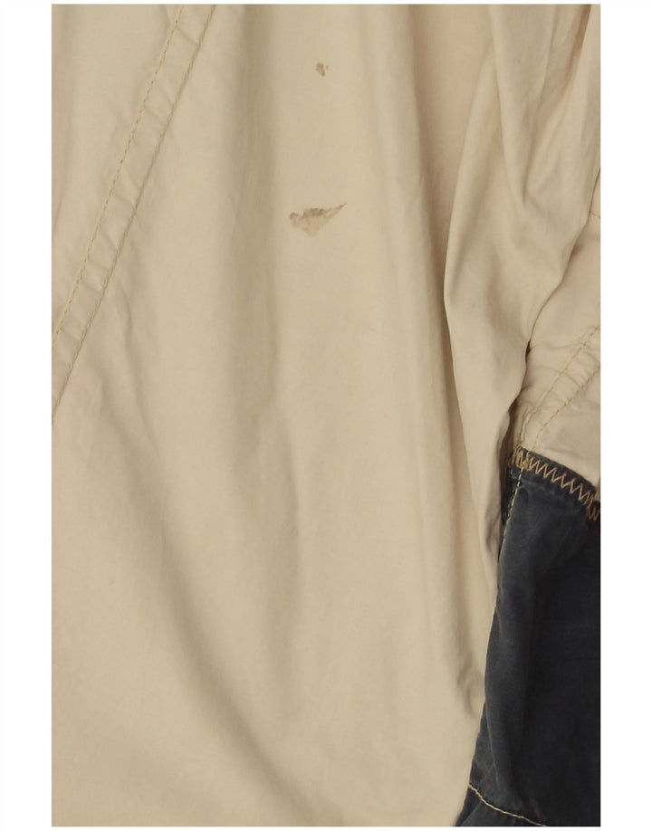 Giacca a vento da uomo Ocean Star IT 46 Small White Colourblock sintetico