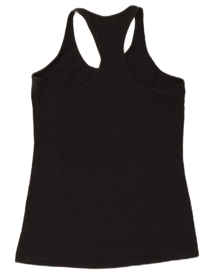 Canotta grafica da donna Adidas UK 8/10 piccola nera