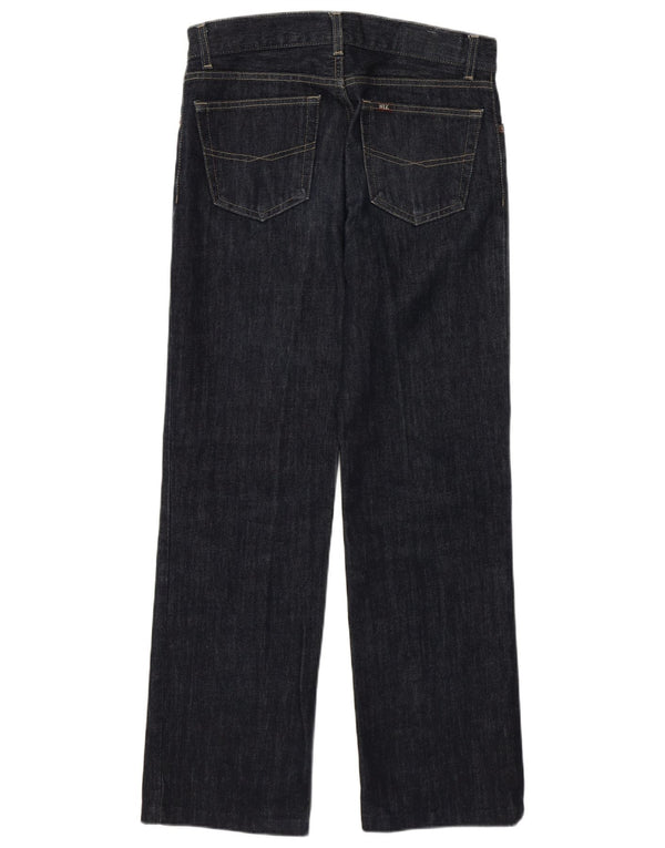 Jeans dritti da uomo Rifle W30 L29 in cotone blu navy