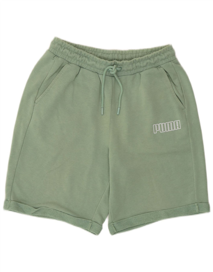 Pantaloncini sportivi Puma Uomo Verde medio