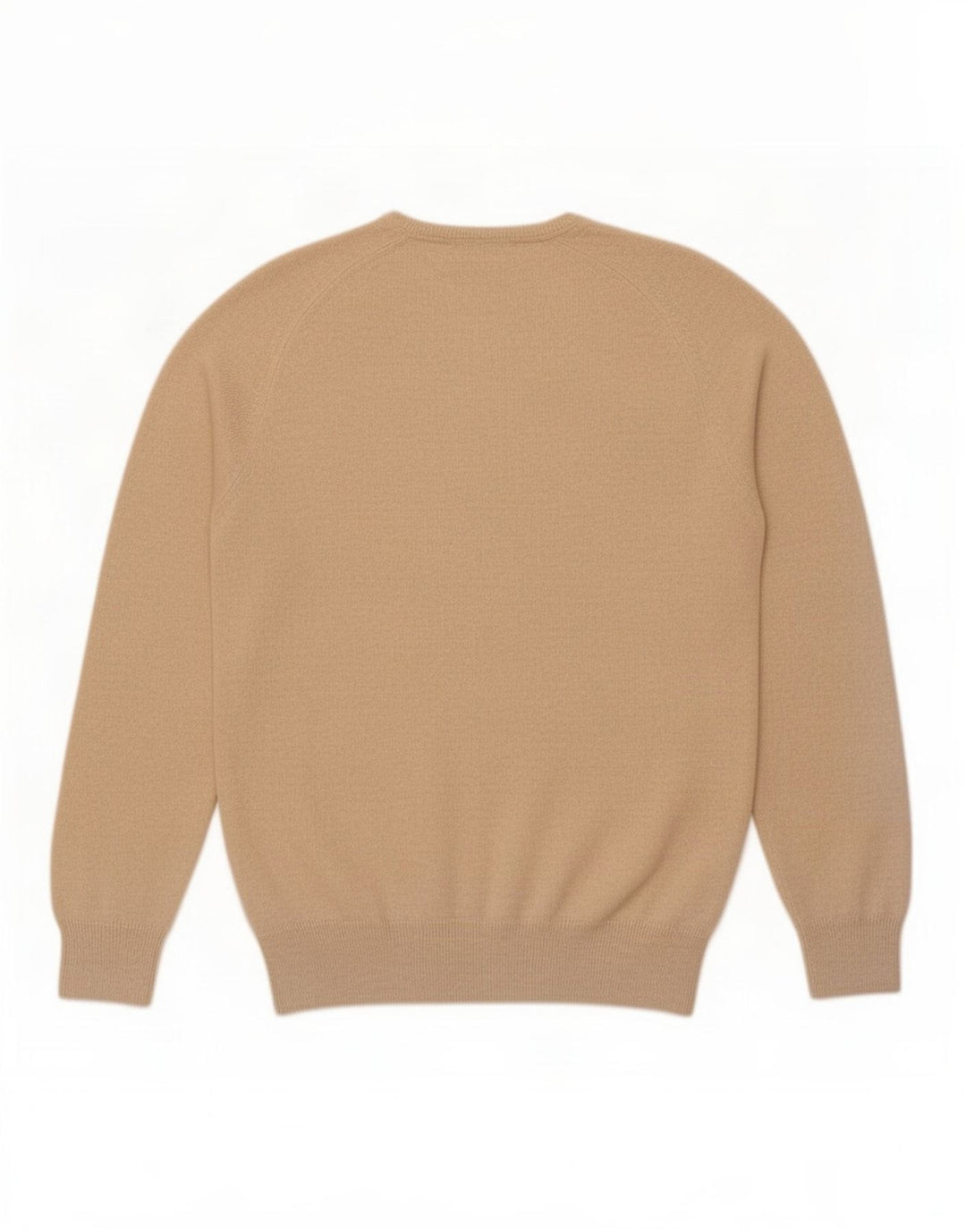 Maglione Zara da donna con scollo a V grande beige