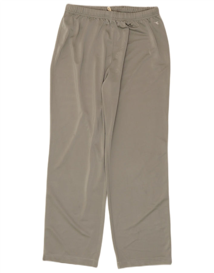 Pantaloni da tuta da donna Diadora UK 18 XL Poliestere grigio