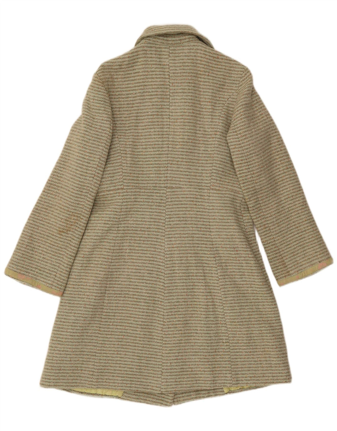 NOA Cappotto doppiopetto da donna NOA UK 14 Lana a righe verde medio