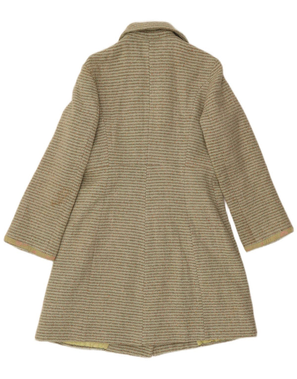 NOA Cappotto doppiopetto da donna NOA UK 14 Lana a righe verde medio