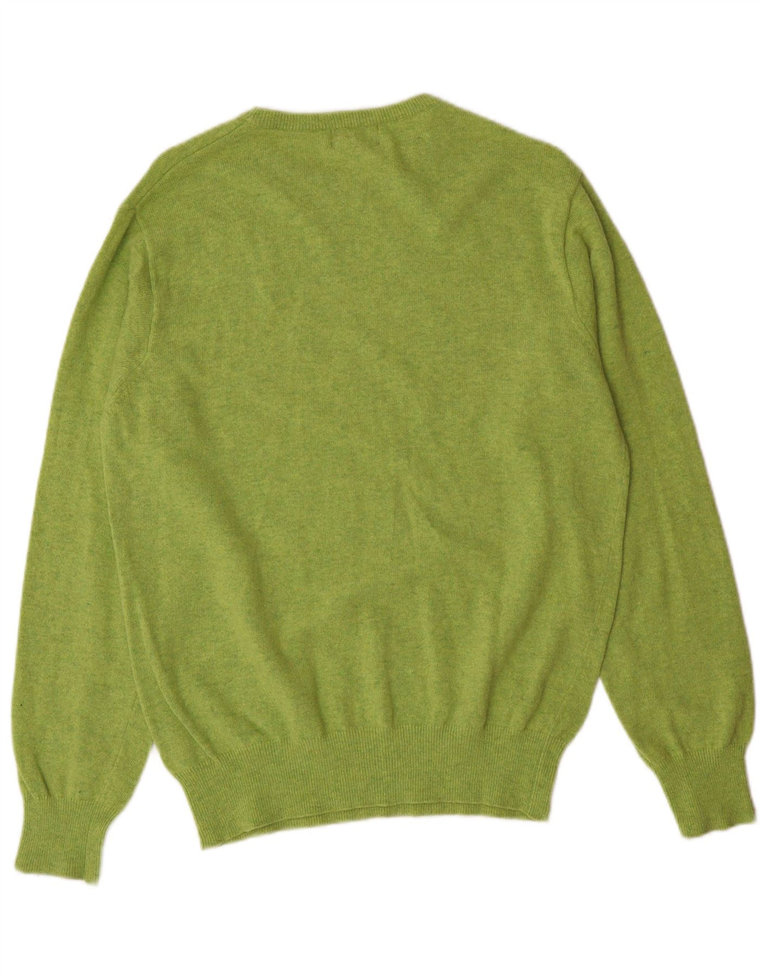 Maglione da uomo girocollo KAPPA piccolo in lana d'agnello verde