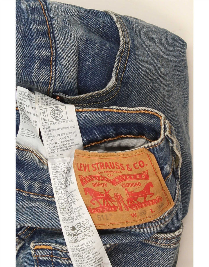 Jeans Levi's Uomo 511 Slim W30 L32 Cotone Blu
