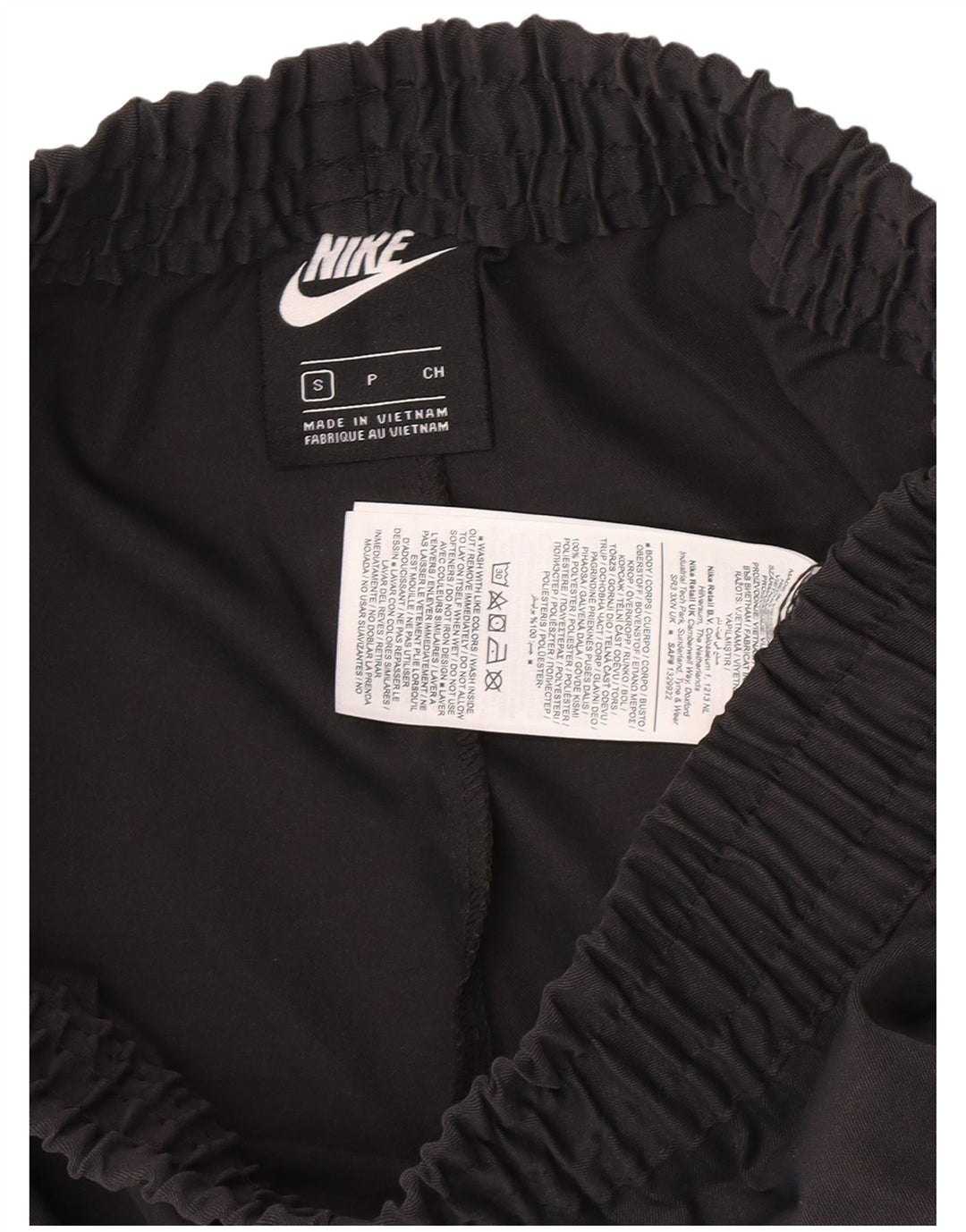 Pantaloncini sportivi Nike da donna UK 8 Small Nero Poliestere