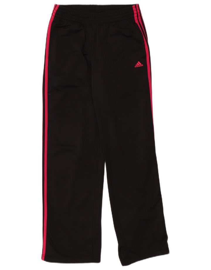 Pantaloni da tuta da donna Adidas UK 12 Medium Nero Poliestere