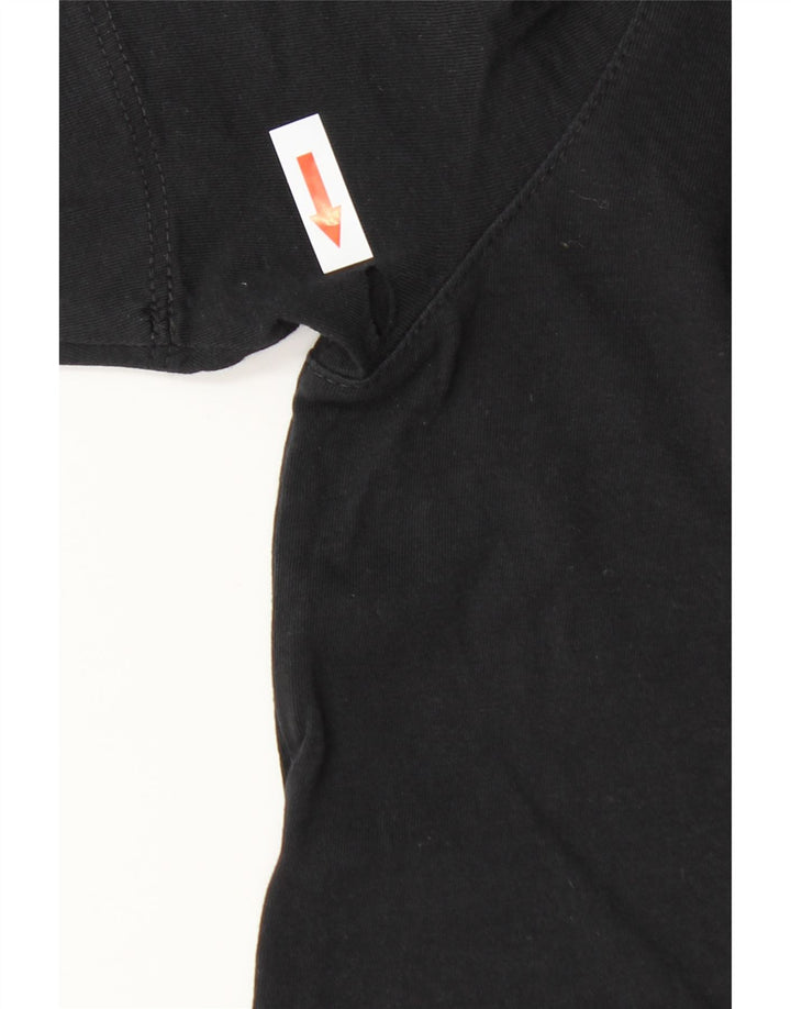 T-shirt Hugo Boss da uomo con vestibilità regolare, media, nera