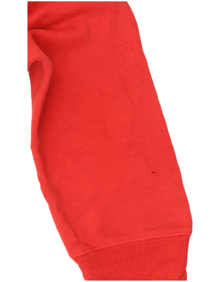 Felpa grafica da uomo Champion Felpa piccola in cotone rosso