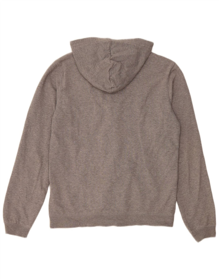 Felpa con cappuccio e zip grafica per ragazze CHAMPION 13-14 anni XL in cotone grigio