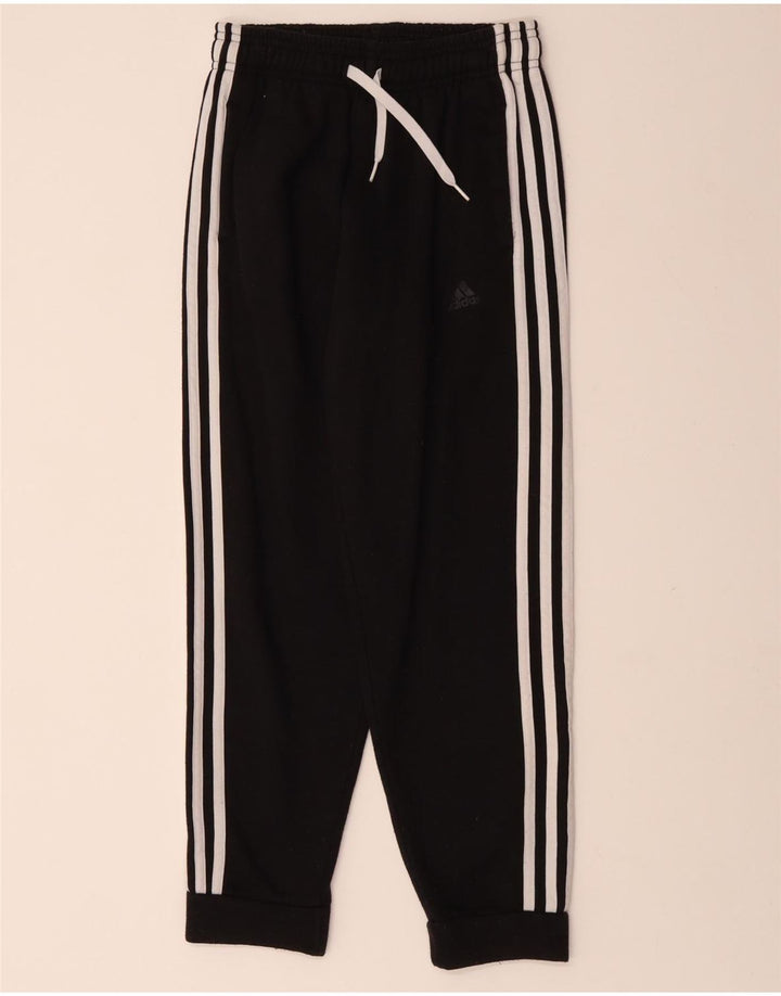 Pantaloni da tuta ADIDAS da ragazzo Joggers 11-12 anni in cotone nero