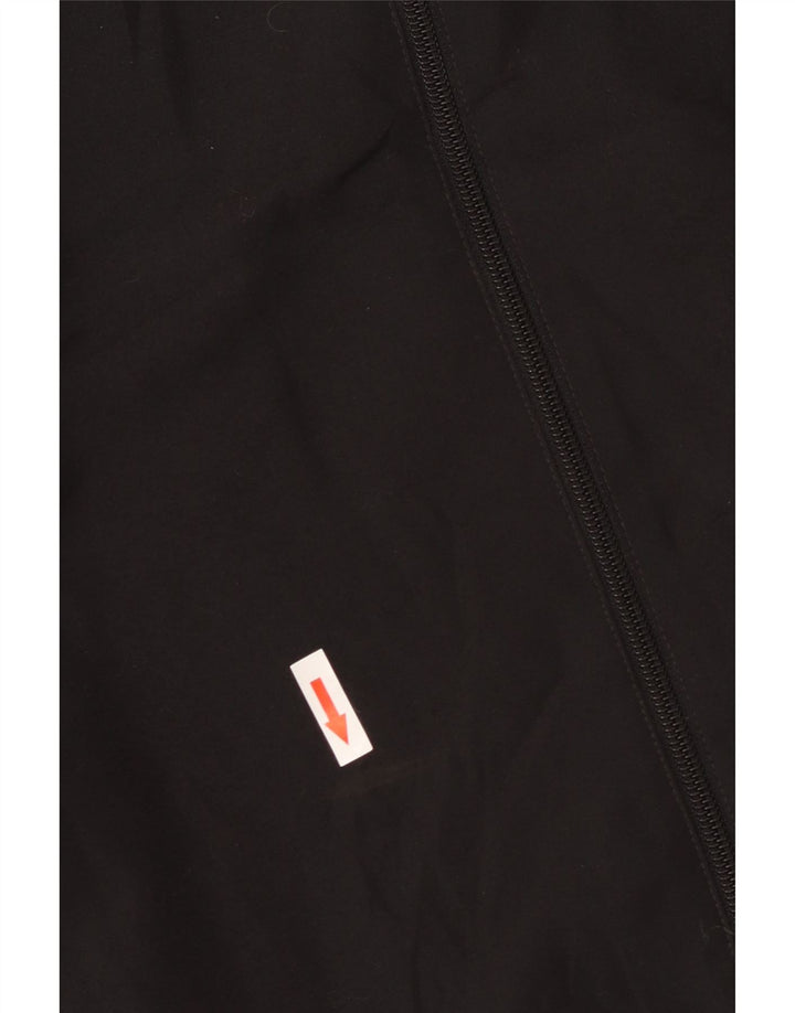 Giacca da ginnastica grafica da uomo Adidas UK 38/40 Medium Black Colourblock
