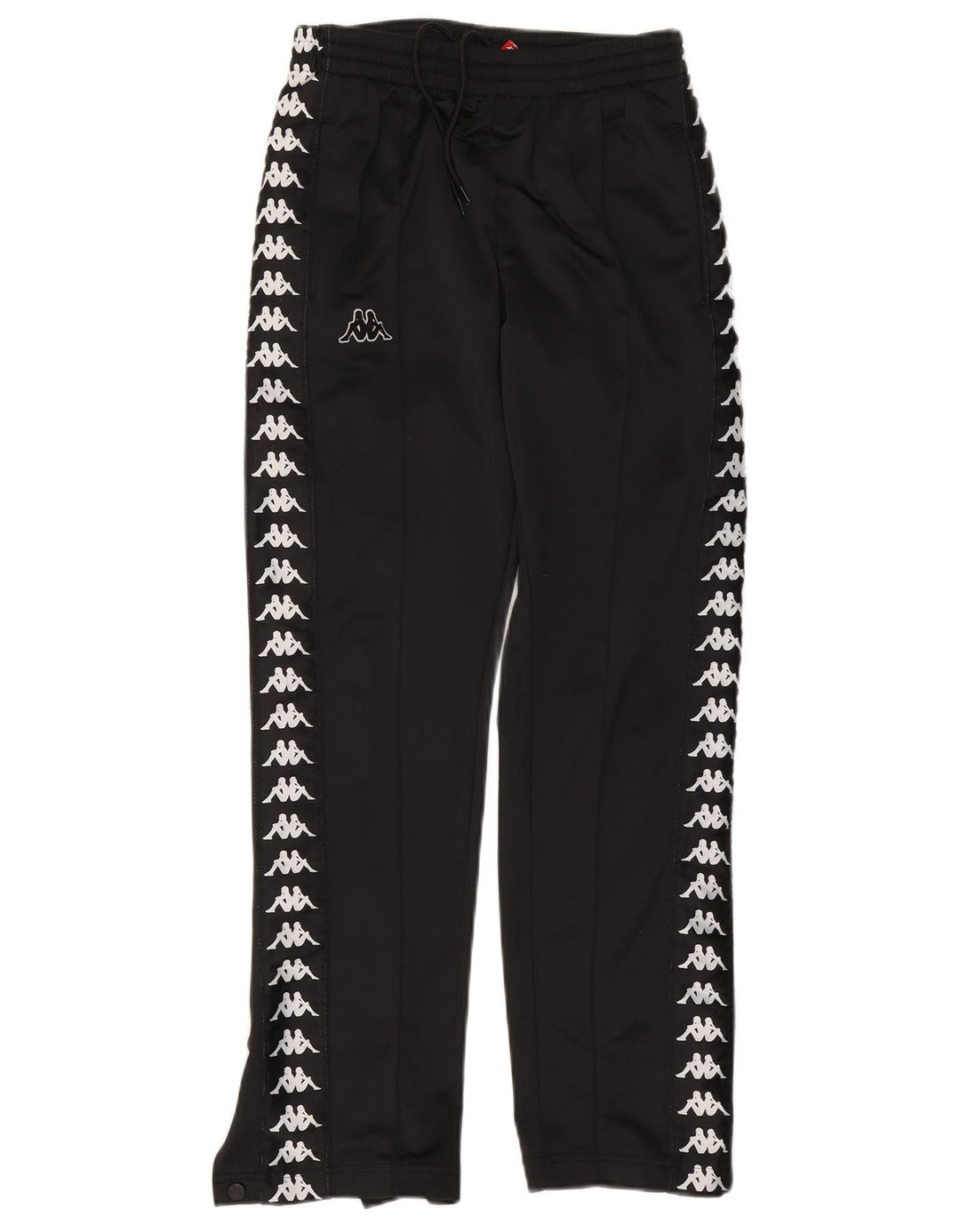 Pantaloni da tuta con grafica Kappa da uomo piccoli neri