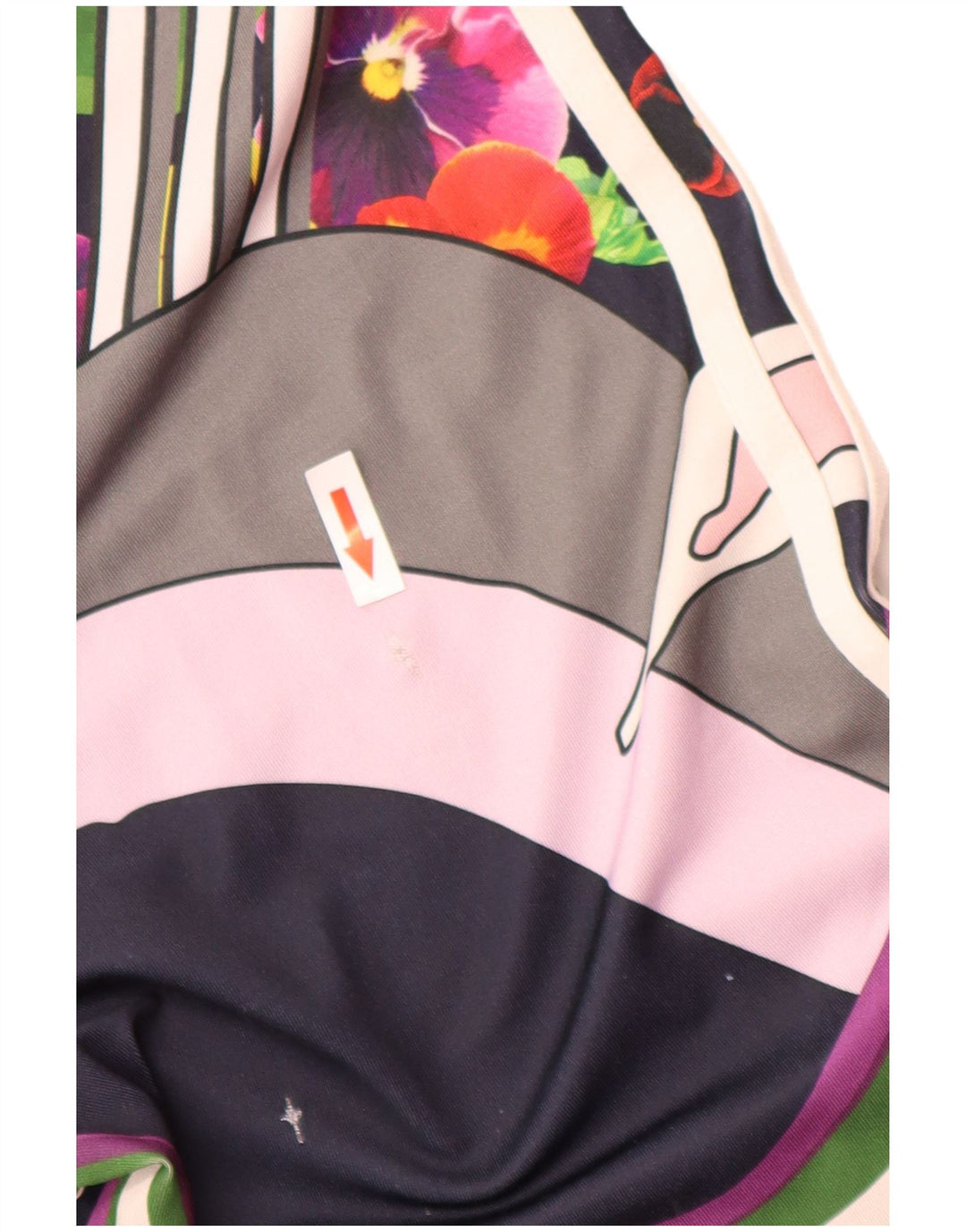 Leggings Adidas da donna UK 10 piccolo poliestere floreale multicolore