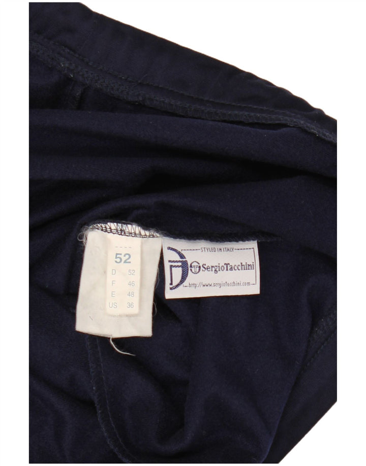 Pantaloni Tuta Uomo Sergio Tacchini IT 52 XL Poliestere Blu Navy