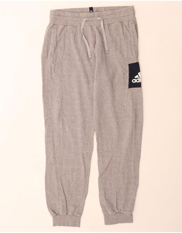 Pantaloni da tuta da uomo Adidas Joggers UK 40/42 Colore grigio medio
