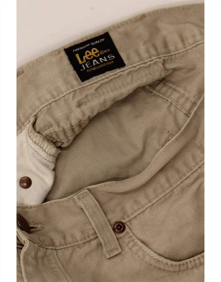 Pantaloni casual dritti da uomo Lee W30 L32 Cachi