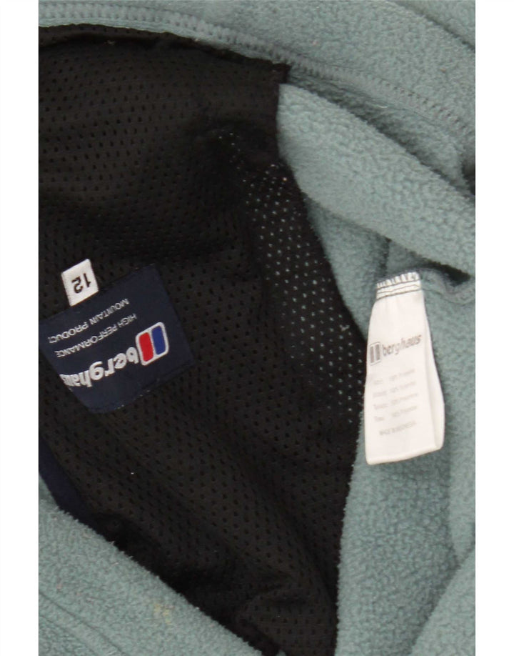 Gilet in pile da donna Berghaus UK 12 poliestere blu medio