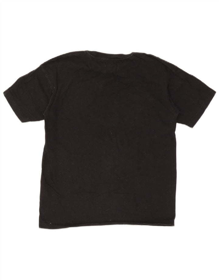 T-shirt grafica da uomo Carhartt Top piccola in cotone nero