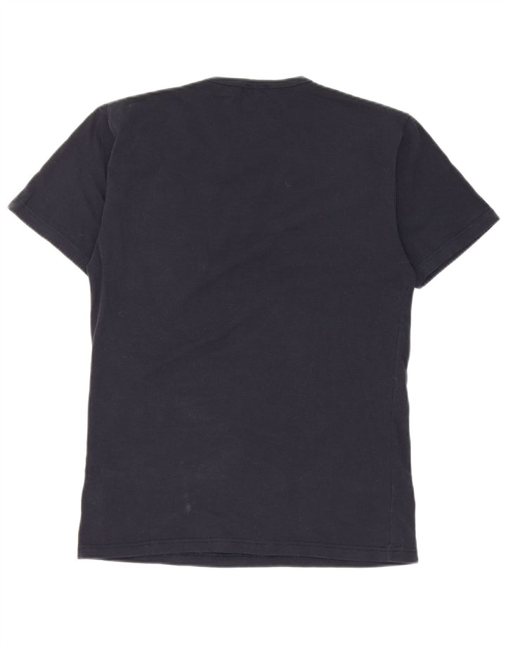 Kappa Womens T-Shirt Top UK 14 Large Navy Blue
