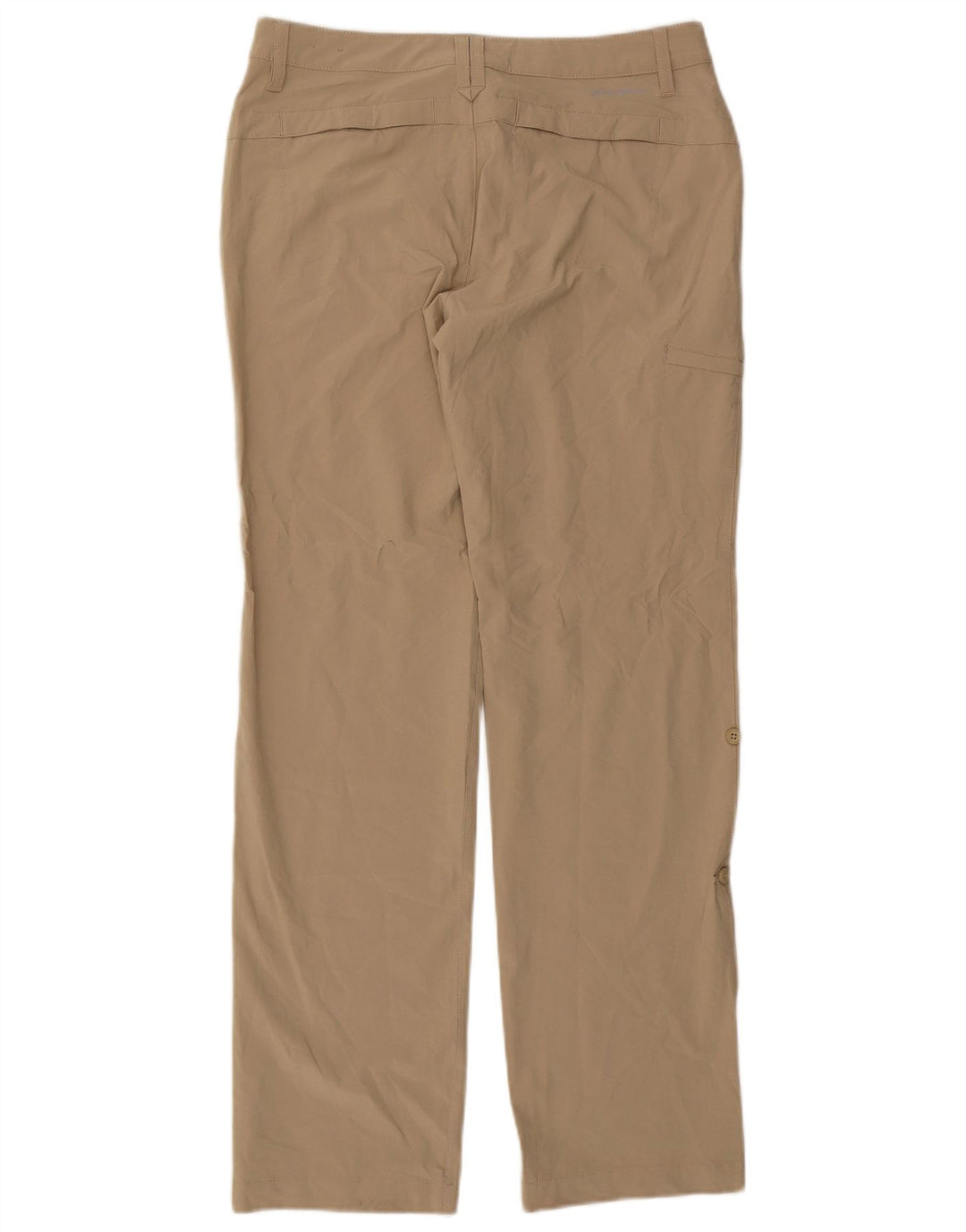 Pantaloni cargo dritti da donna Eddie Bauer US 6 medi W30 L32 Beige