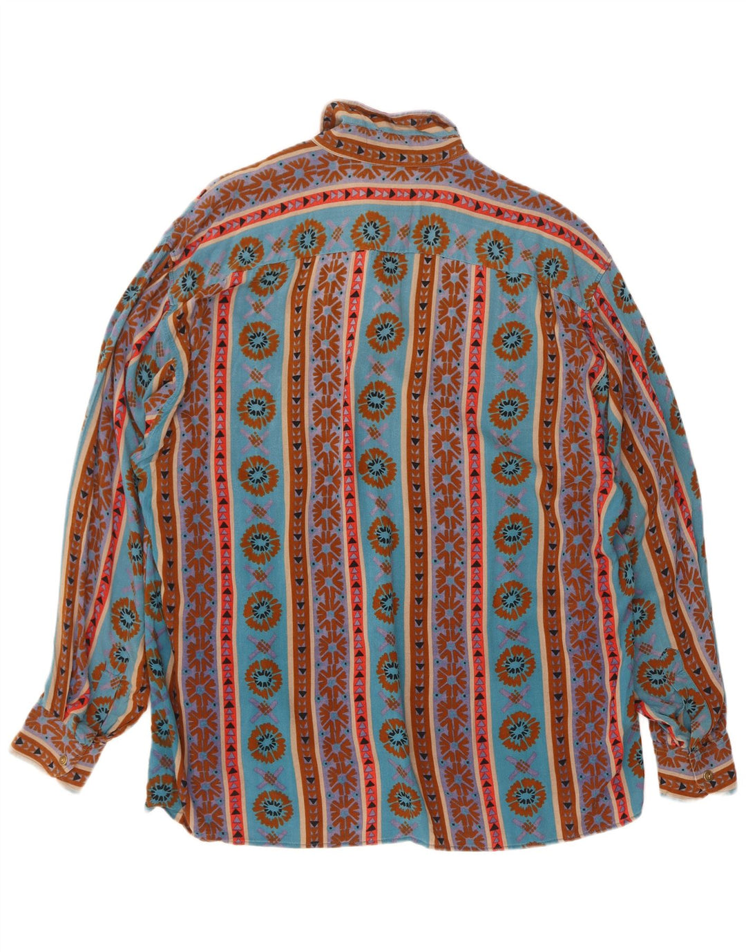 Camicia da uomo Izaro grande blu geometrica