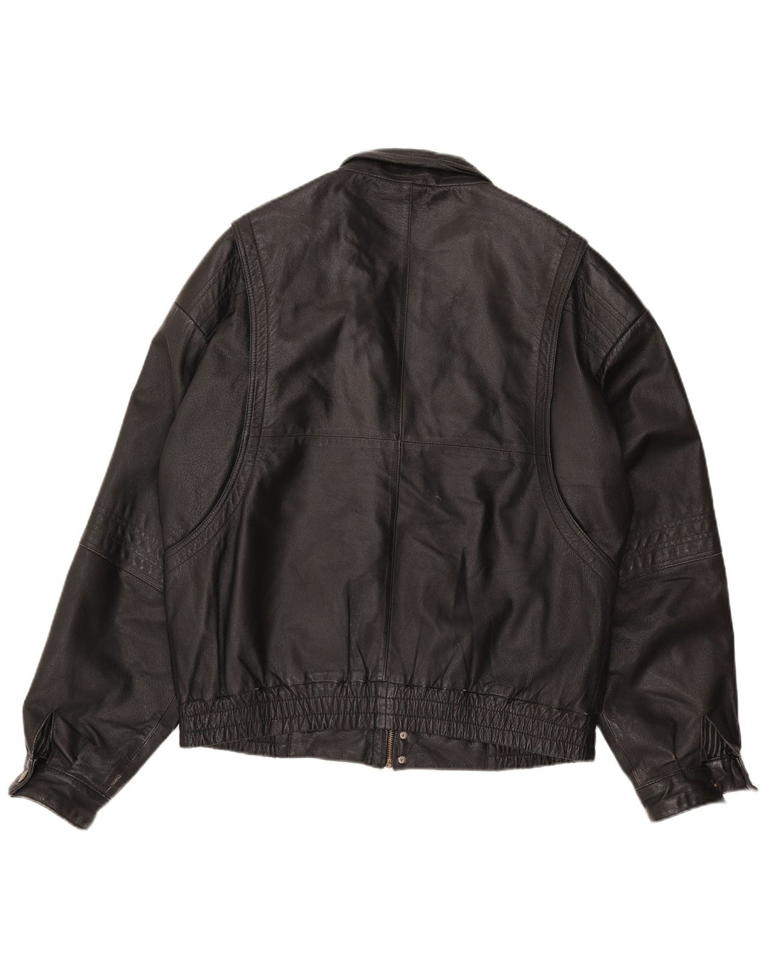 Giacca in pelle da uomo C&A EU 54 2XL Pelle nera