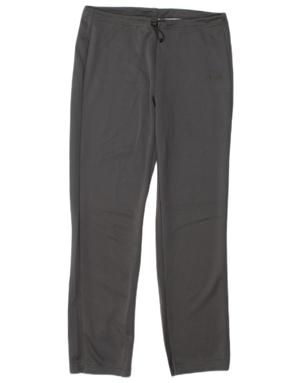 Pantaloni della tuta da donna Asics UK 10 Small Grigio Poliammide