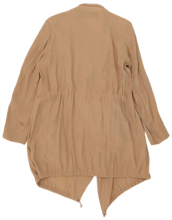 Giacca Zara da donna Open Waterfall UK 14 Modale beige medio