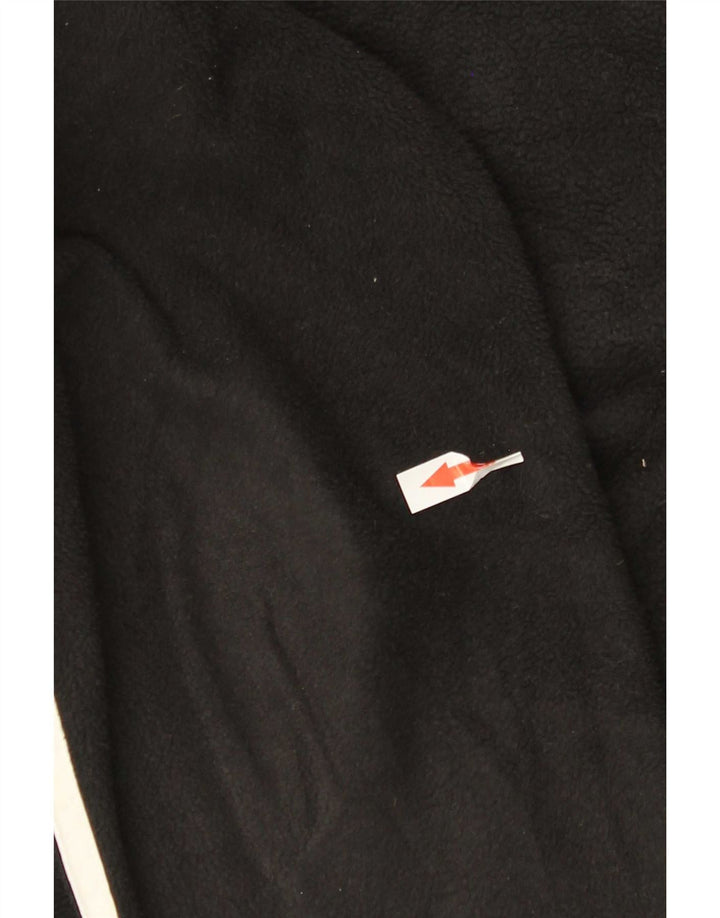 Giacca in pile da uomo Adidas UK 36 Small Nero Poliestere