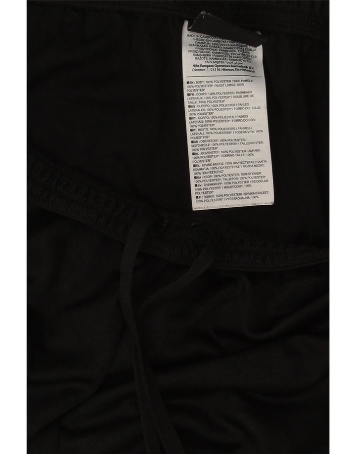 Pantaloncini sportivi Nike Dri Fit da uomo, poliestere medio nero