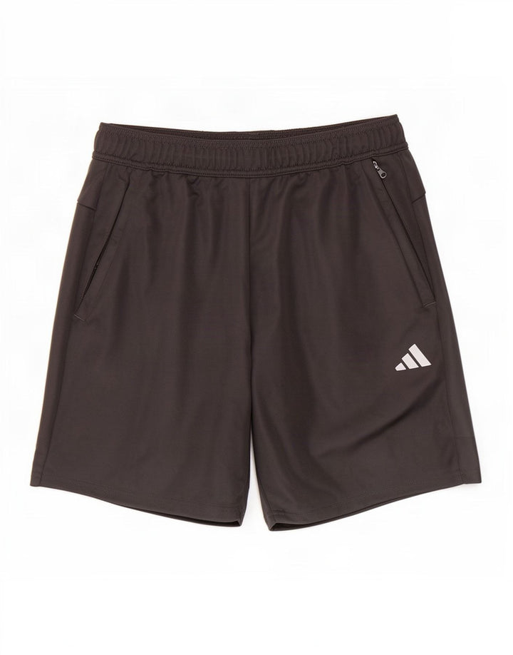 Pantaloncini sportivi Adidas Aeroready da uomo di grandi dimensioni in poliestere grigio