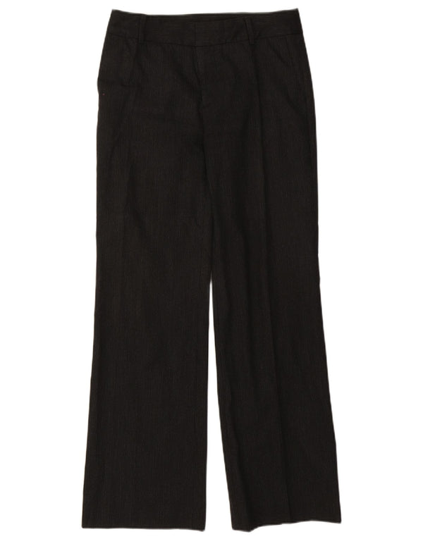 Pantaloni chino bootcut da donna Zara EU 36 XS W26 L29 Gessato nero