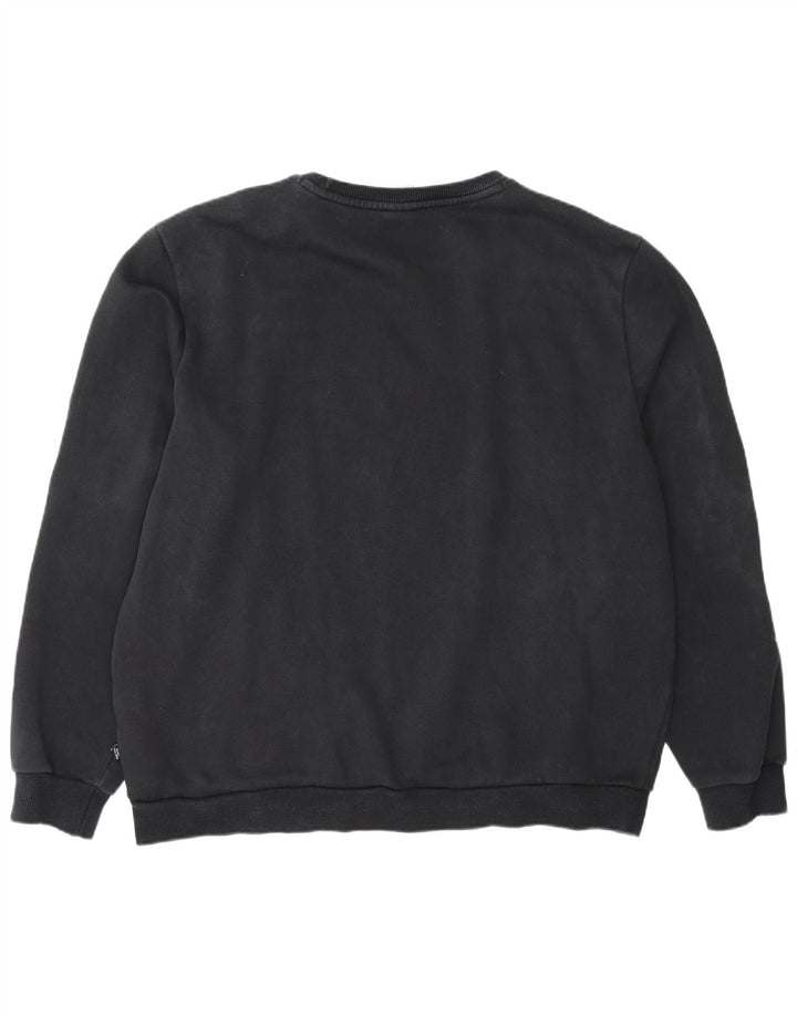 Felpa da uomo Puma Jumper XL in cotone nero