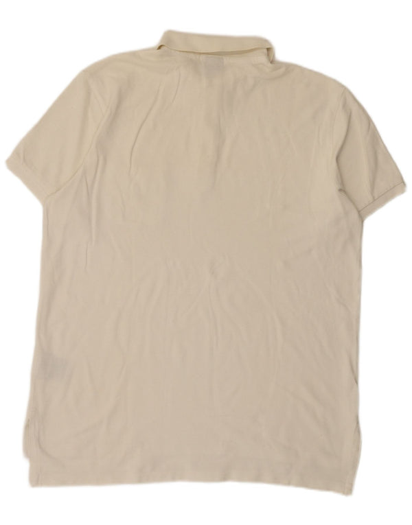 Camicia Polo Ralph Lauren da uomo su misura, taglia grande, in cotone bianco